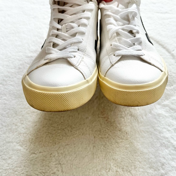 VEJA Minotaur High Top Sneakers Women’s Size 10 Stylish Athletic Trendy - Picture 5 of 9